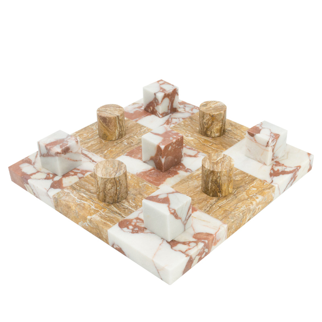 Wholes Price Natural Polishling Onyx Brown Calcutta Gold Onyx for Modern Polished Durable Peg Game Chessboard Set