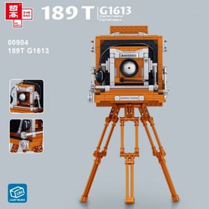 Ensemble de blocs de construction de jouet d'assemblage de caméra numérique DIY, support en plastique pour la science éducative, ornements de décompression - Product Image 2