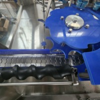 Machine de rinçage et de nettoyage d'embouteillage en verre à petite échelle SUS304 12 buses avec moteur et PLC de composants de base faciles à utiliser