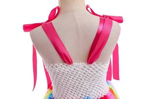 Nuevo Disfraz Infantil de Halloween para Niñas, Vestido de Princesa Arcoíris con Tul y Diseño de Caramelo Lollipop - Product Image 5