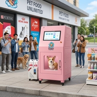 Máquina expendedora automática de lavado de mascotas, estación de baño para perros de acero inoxidable con integración Nayax para mercados globales