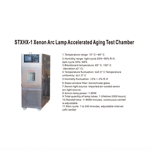 STXHX-1 Xenon Ark Lambası Hızlandırılmış Yaşlandırma <span class=keywords><strong>Test</strong></span> Kabini Laboratuvar Malzemesi Hava Koşullarına Dayanıklılık <span class=keywords><strong>Test</strong></span> Cihazı - Product Image 3