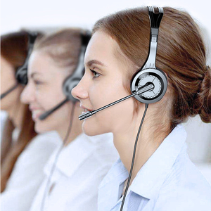 Nuevos auriculares <span class=keywords><strong>de</strong></span> moda para <span class=keywords><strong>el</strong></span> <span class=keywords><strong>personal</strong></span> del centro <span class=keywords><strong>de</strong></span> llamadas Teléfonos móviles, teléfonos fijos y computadoras Auriculares con cable sobre la oreja - Product Image 5