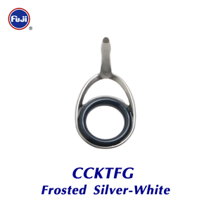 <span class=keywords><strong>Anneau</strong></span> de guidage Fuji Guide KT en acier inoxydable à cadre profondement pressé <span class=keywords><strong>A</strong></span>/O/F/<span class=keywords><strong>SIC</strong></span>, enveloppement simple sur pied pour cannes à pêche - Product Image 2