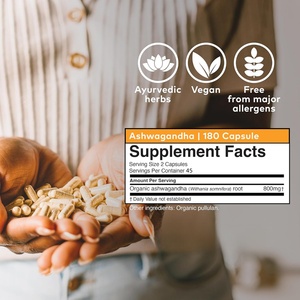 El Mejor Suplemento de Ashwagandha para Adultos, Ayuda a Aliviar el Estrés y Mejorar la Energía y el Sueño, las Mejores Cápsulas de Ashwagandha - Product Image 4