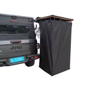 Tente de douche pliable en aluminium pour <span class=keywords><strong>camping</strong></span> extérieur, taille personnalisée, pour voiture, avec toilettes intégrées - Product Image 3