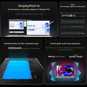 Set Tastiera e Penna da 14,5 Pollici 2025 <span class=keywords><strong>Lenovo</strong></span> <span class=keywords><strong>YOGA</strong></span> Pad Pro <span class=keywords><strong>Tablet</strong></span> Business Design Snapdragon 8 Gen3 16GB+512GB 3K OLED WIFI 3*USB-C - Product Image 3