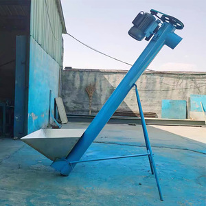 Transportador Espiral de Acero Inoxidable de 5.5 Kw con Velocidad Ajustable e Inclinación para Planta de Fabricación - Product Image 2