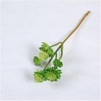 Plantes artificielles en PVC en vrac, fleurs décoratives DIY, herbe créative presque naturelle, décoration pour la maison et le jardin