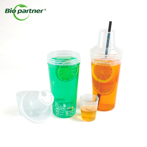 Gobelets à shot jetables double compartiment en plastique coloré pour jeux d'alcool, événements, bars et clubs - Product Image 1