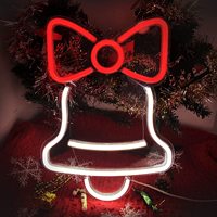 Enseigne au néon personnalisée pour hamburger, corps en silicone IP65, pour décorations de Noël, restaurant, bar, fenêtre de bière, magasin, pub, décoration de pièce