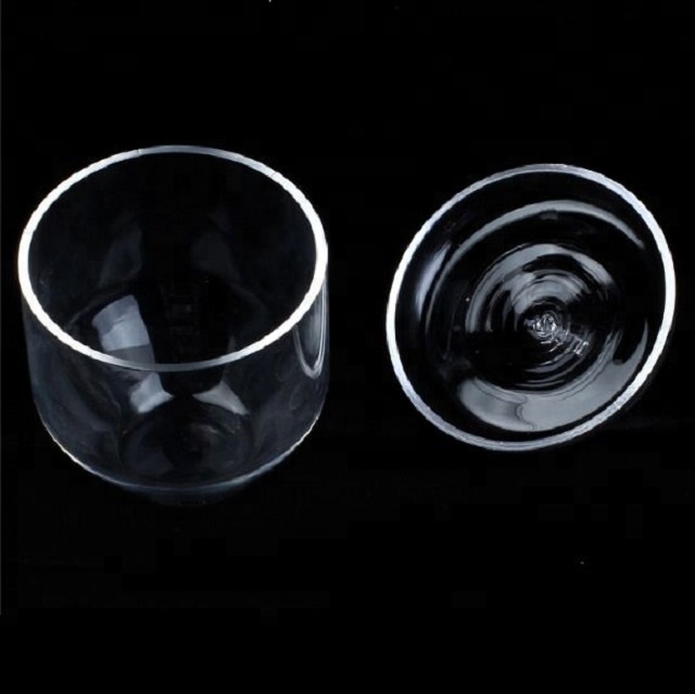 Heat resistance quartz crucible crystal bowl for sintering and melting