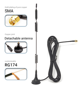 Antenne fouet omnidirectionnelle Antenne magnétique Modem externe Antenne 5dBi 4G LTE 700-2700Mhz - Product Image 6