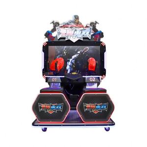 Machine de simulation de combat de monstres interactive à deux joueurs, grand jeu à monnayeur, munitions illimitées pour parents et enfants, dès 1 an - Product Image 5