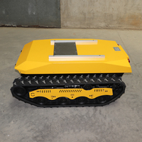 Châssis de robot chenillé Tins-13 pour terrains boueux, Dyno personnalisé pour robots de livraison électriques, chenille RC à charge lourde