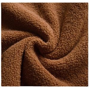 <span class=keywords><strong>Tissu</strong></span> <span class=keywords><strong>polaire</strong></span> Teddy 100 % polyester anti-boulochage, épais et uni, tricoté, pour vestes, sacs, voitures, jouets et animaux de compagnie pour filles - Product Image 5