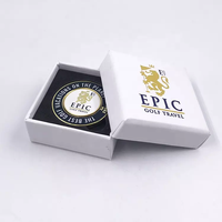 Kit d'accessoires de golf 3 pièces avec outil de réparation de divots et marqueur de balle, coffret cadeau pour promotion de club ou tournoi