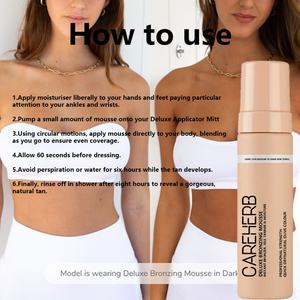 Mousse autobronzante hydratante personnalisée à marque privée, bronzage intense de luxe - Product Image 5