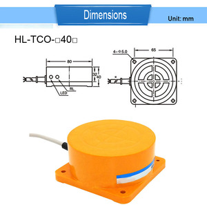 TCO-3040A B AB C D AL BL แบบตรง AC TCO-2040A B 40 มม. พรอกซิมิตี้สวิตช์ เซนเซอร์แบบเหนี่ยวนำ - Product Image 5