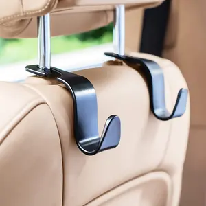 Car Seat Hook Vehicle Headrest Seat Back Hanger Holder Hook Car Accessories Interior Portable Hanger Holder Storage