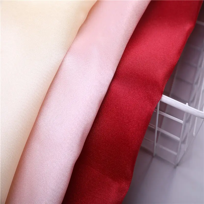 Nhà cung cấp Trung Quốc giá rẻ chất lượng cao polyester lỏng pha lê Organza vải
