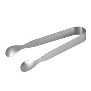 Plump Stainless Steel Ice Clips Food Safe For Coffee Sugar Cube Bar Restaurant Use - Product Image 3