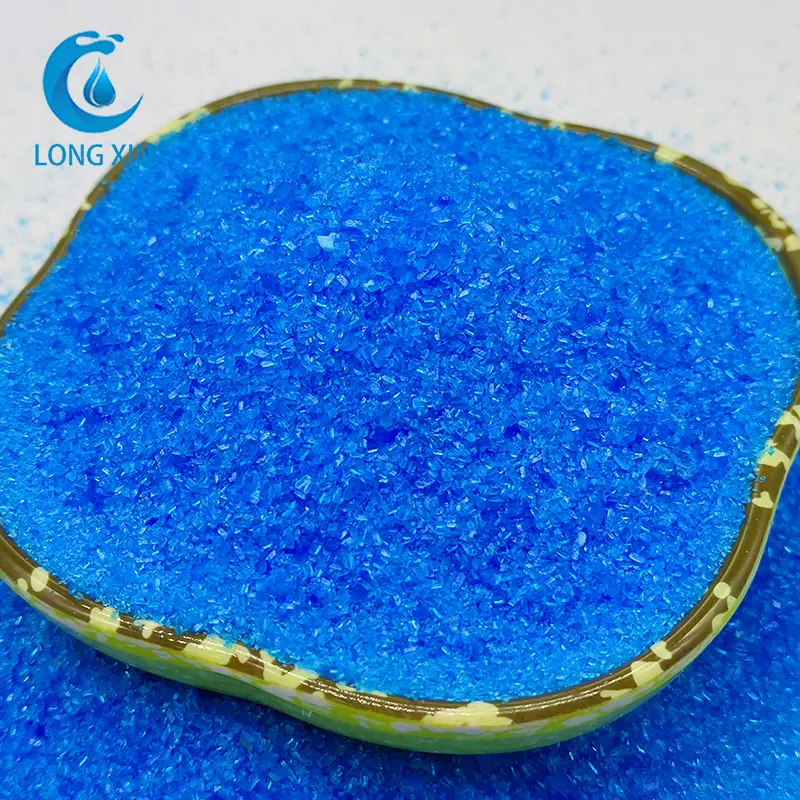 Food Grade Cooper Sulfate Anhydrous Monohydrate Powder Cu2So4 Bulk Blue Crystals Price Pentahydrate Copper Sulfate