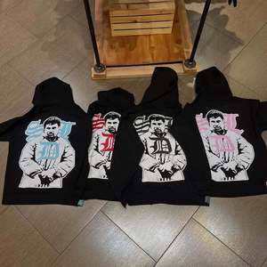 SDL Store felpa con cappuccio da <span class=keywords><strong>uomo</strong></span> <span class=keywords><strong>di</strong></span> alta qualità in cotone nero francese Terry SKYDALIMIT SDL Pullover con strass 430 gsm felpa con cappuccio da <span class=keywords><strong>uomo</strong></span> - Product Image 2