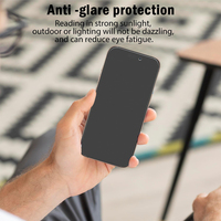Protection d'écran anti-reflets mate en verre trempé 9H pour iPhone 15 14 13 12 Pro Max