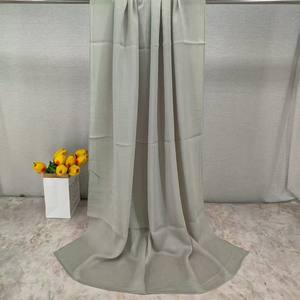 ฮิญาบแบบทอโมดอลน้ำหนักเบา2025 100% ผ้าลินินเนื้อนุ่มระบายอากาศได้ดีสำหรับเด็กมุสลิมผู้หญิงสไตล์หรูหราฤดูร้อน55*160ซม. - Product Image 3