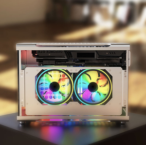 Nhà Máy Tùy Chỉnh CNC DIY Cài Đặt Nhôm PC Trường Hợp Hợp Kim ITX Mini Trường Hợp Máy Tính Cho Chơi Game, Văn Phòng, Nhà Sử Dụng B6 - Product Image 3