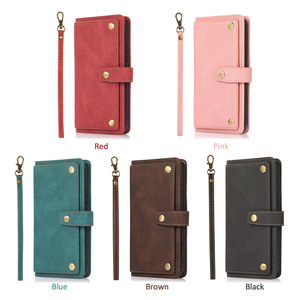 Étui portefeuille de luxe en PU + TPU à rabat au design de coeur pour I Phone 15 porte-cartes et sac de téléphone portable - Product Image 2