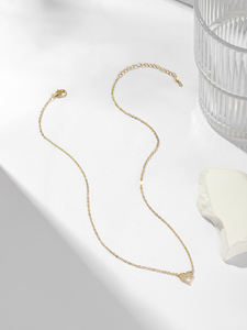 Collana a catena Myneck autunnale placcata oro 18K con croce, anti-ossidazione, stile Blokecore <span class=keywords><strong>Roma</strong></span>, unisex, catena per maglione, regalo per cristiani - Product Image 1