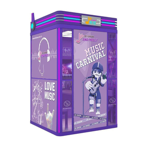 Mini Sala Insonorizada, Jukebox Móvil, Máquinas de Juegos que Funcionan con Monedas, Cabina de Karaoke, Sala de Canto - Product Image 3