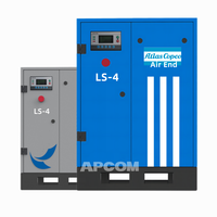 Compresseur d'air 12,5 bar, tête 4KW 5,5KW 18KW 15KW 12,5 bar