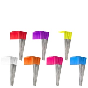 Drapeau extérieur personnalisé imprimé en gros, durable et économique en polyester pour l'éducation, la surveillance et le marquage de sécurité - Product Image 1