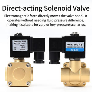 BLW Messingkörper 0927 Serie Magnetventil-Steuerventil 1,6MPa 1 NBR-Dichtung PT 2/2 3/2 Wege Korrosionsbeständig für Luft-/Wassersysteme - Product Image 5