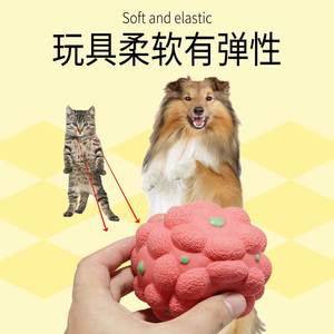 라텍스 강아지 소리 장난감 시뮬레이션 과일 공 이빨 갈기 청소 물림 방지 부드럽고 세척 가능 - Product Image 5