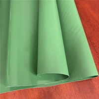 Bâche robuste enduite de PVC pour protection solaire, rouleau de tissu vinyle polyester imperméable pour tente 3,2m*50m Garçons & Filles