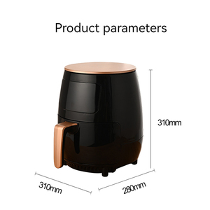 Freidora de Aire Multifunción Saludable Sin Aceite de 5.1-6.0L con Pantalla LCD de Plástico para Uso Doméstico, Venta al por Mayor Directa de Fábrica China - Product Image 1