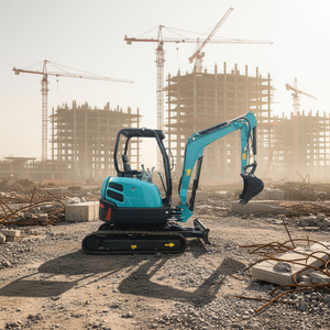 Mini Excavadora HQY con Motor EPA Euro 5, Tipo Oruga, Cucharón de 0.068m, Sistema Totalmente Hidráulico, Venta Directa de Fábrica, 1 Año de Garantía - Product Image 2