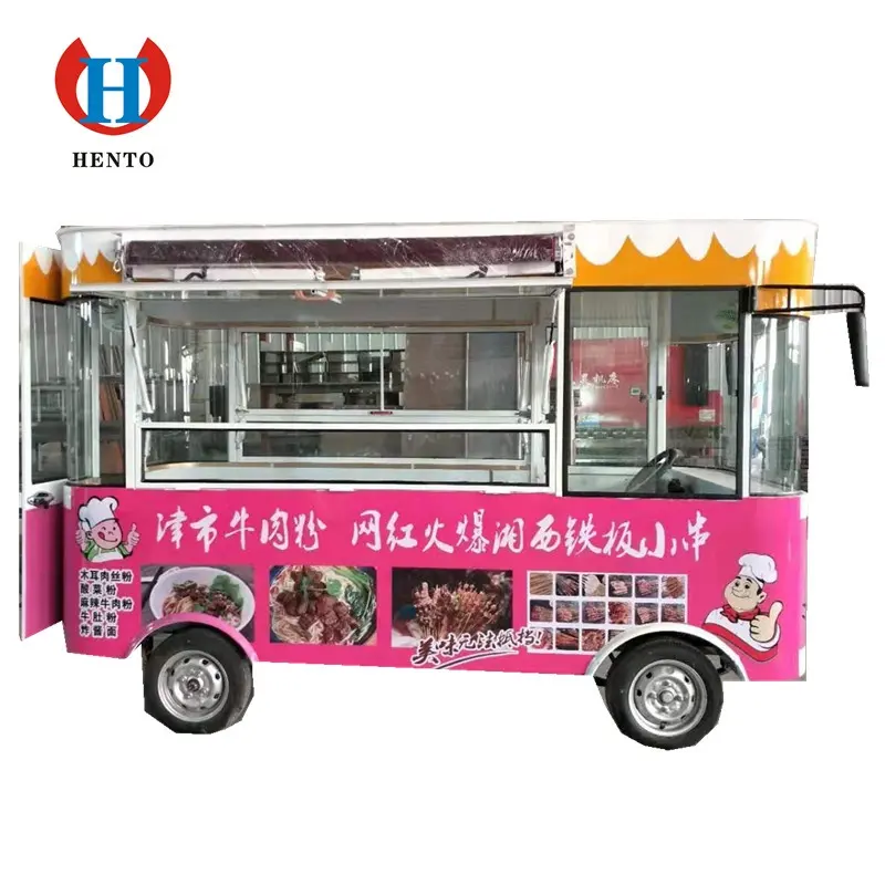 Hoge Kwaliteit Afrikaanse Fast Food Truck/Voedsel Vrachtwagens Mobiele Fast Food Trailer/Fast Food Trailer Truck