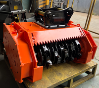 Broyeur à bois hydraulique polyvalent pour le nettoyage des parcs et des jardins
