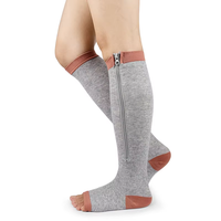 Fitness Compression Chaussettes Circulation Jambe Soutien Chaussette De Sport Réduire La Douleur Chaussette De Compression