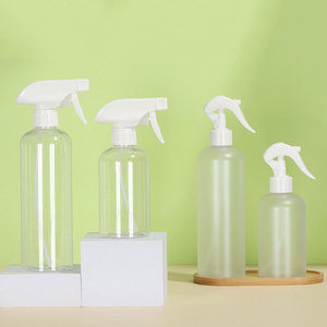 Botella vacía de plástico transparente con gatillo para mascotas, espray transparente de color ámbar y <span class=keywords><strong>blanco</strong></span>, 100ml, 150ml, 250ml, 300ml, 500ml - Product Image 6