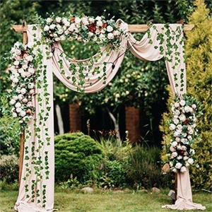 84ft 12 Pack Artificielle Lierre Guirlande Faux Feuille Plantes Vigne pour Fête De Mariage Jardin Cuisine En Plein Air Vert Suspendu Feuilles Guirlandes - Product Image 2