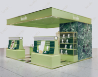 Kiosque d'exposition Sundo pour bijoux, vitrine en verre, mobilier de magasin, îlot de présentation, kiosque de vente au détail de bijoux avec éclairage LED