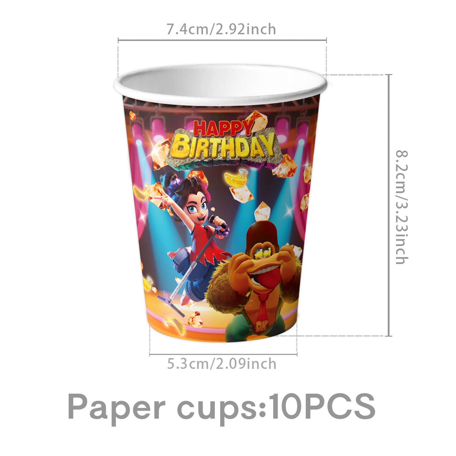 Cups 10pcs
