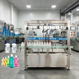 Linea di Riempimento Automatica ad Alta Velocità in Acciaio Inox SUS304 con Ugelli Multipli e Design Anti-Goccia per la Lavorazione di Miele e Salse - Product Image 1