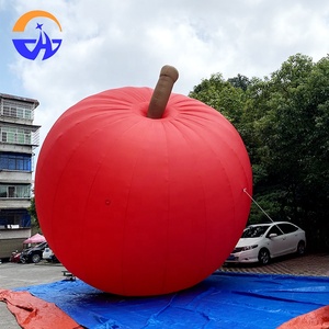 Chenghuang thương hiệu Kích thước cuộc sống Inflatable <span class=keywords><strong>Red</strong></span> Apple Orchard chủ đề Mall quảng cáo trang trí đạo cụ 5m/6M kích thước cho lứa tuổi 14 + - Product Image 3
